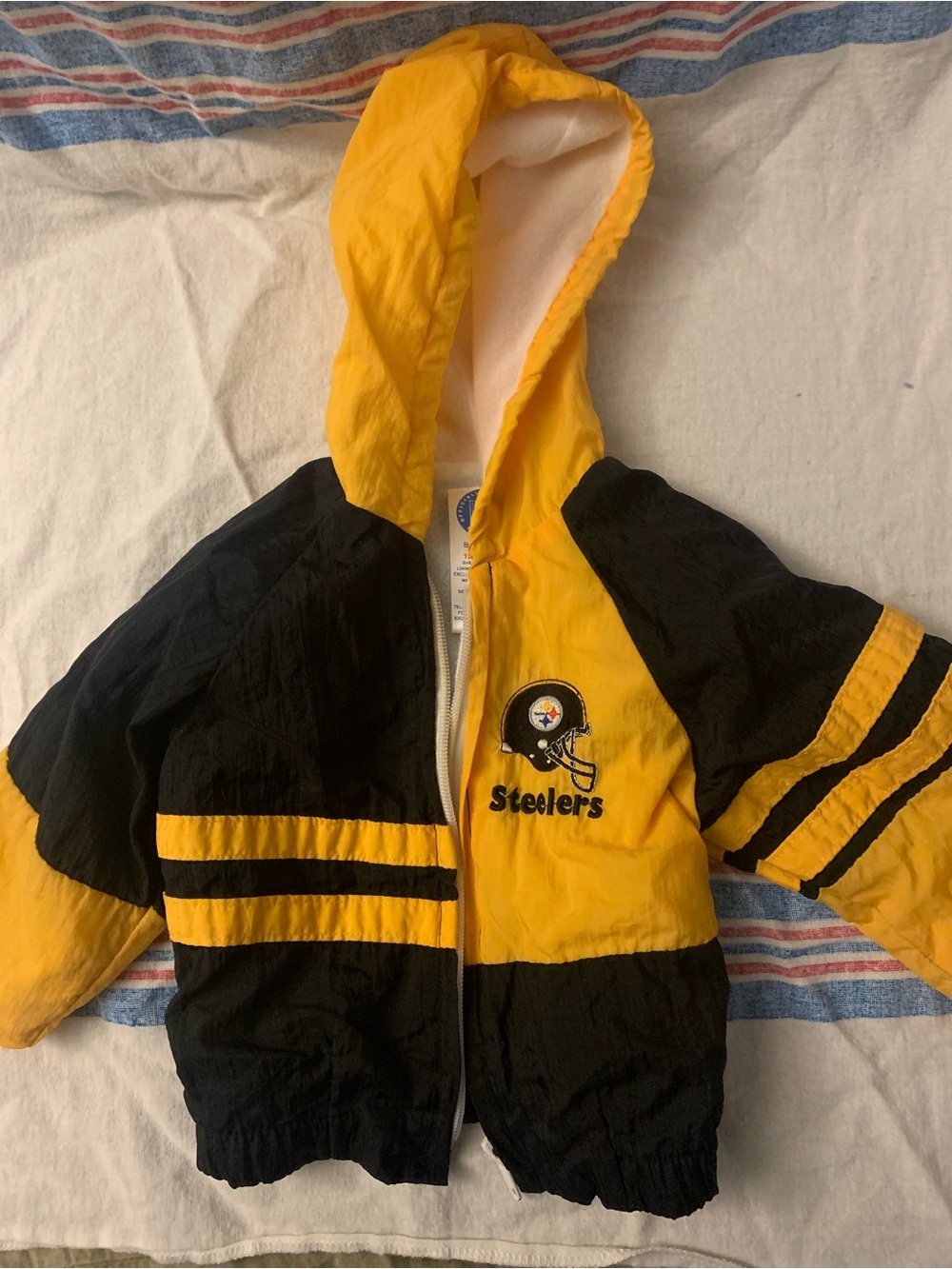 Vintage Baby Steelers Windbreaker Jacket